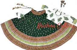 Jade Green Gopi Skirt Set